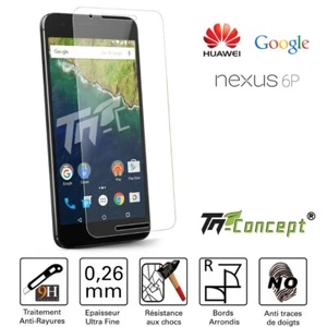 Huawei Google Nexus 6P - Verre trempé - TM Concept® gamme Crystal - Photo 1/5