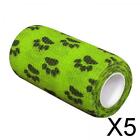 5X Vet Wrap Tape Cohesive Bandages First Aid Supplies Pet Self Adhesive Bandage