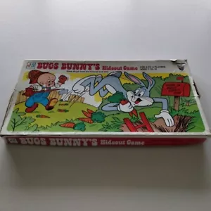 Vintage John Sands Bugs Bunny's Hideout Game 1977 Looney Tunes 2-4 Players - Picture 1 of 15