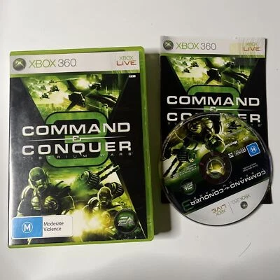 Command & Conquer 3 Tiberian Wars XBox 360 Game With Manual PAL - Image 1 of 4