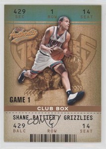 2002-03 Fleer Authentix Club Box /100 Shane Battier #40