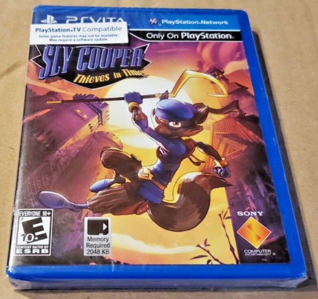 Sly Cooper Thieves In Time, Jogo Original Mídia Física Ps3