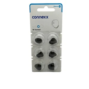 Connexx 3.0 Hearing Aid Ric / BTE Sleeves Medium Vented 6 Pack 10992865 - Picture 1 of 13