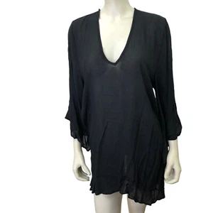 Anne Cole Limited Edition Ladies Flounce V-Neck Tunic Cover-up XS/S NWT - Picture 1 of 8