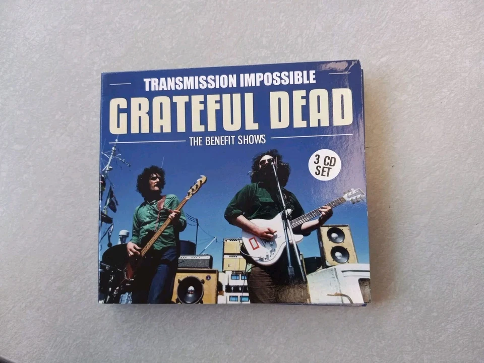Grateful Dead TRANSMISSION IMPOSSIBLE 3 Benefit Shows 1966 1980 1991 Rare CD  - Image 1 of 3
