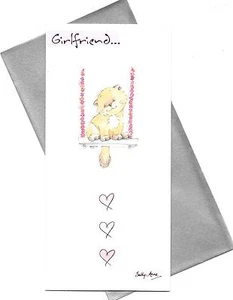 PACK OF 6 GIRLFRIEND BIRTHDAY CARDS - Picture 1 of 1