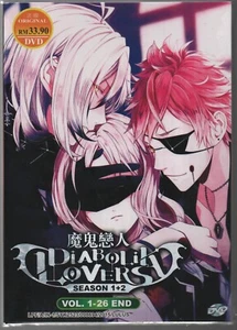 DVD Anime Diabolik Lover TV Series Season 1+2 Vol.1-26 End English Subtitle - Picture 1 of 3