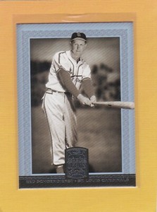 2005 DONRUSS GREATS BASEBALL RED SCHOENDIENST #67 CARDINALS NMMT *65512