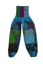 Boho Gypsy Hippie Patchwork Cotton Harem Pant Beach Festival Travel Trouser SM