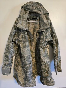 USGI US Air Force Parka Traje de Lluvia Mejorado Chaqueta Orco Talla Pequeña Impermeable - Imagen 1 de 3