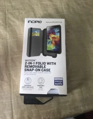 Folio Incipio 2 en 1 con funda extraíble a presión para Samsung Galaxy S5 Foto 1 de 3