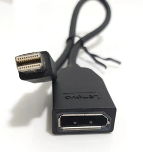 DISPLAY P - MINI DISPLAY PORT Adapter Kabel LENOVO 00XL360 PC COMPUTER MONITOR - Bild 1 von 7