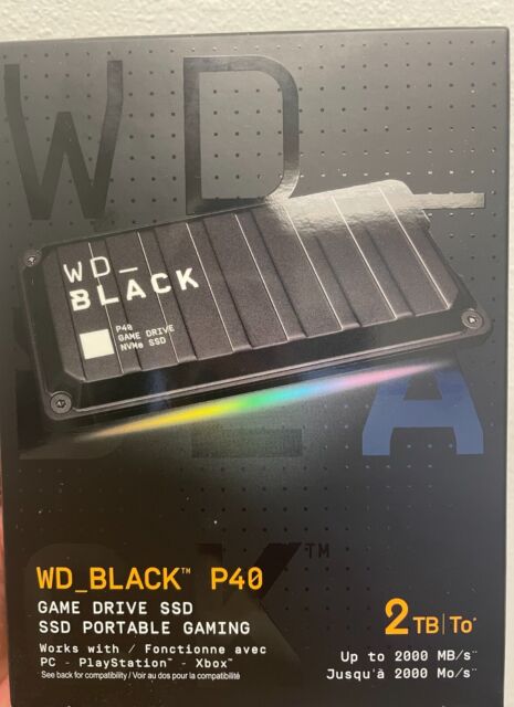 WD_BLACK P40: SSD externo como expansão da memória do seu videogame