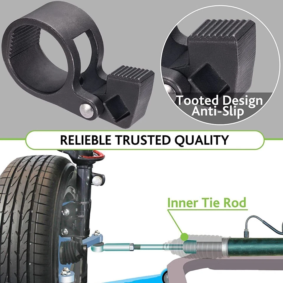 Inner Tie Rod Wrench UK STOCK Black Universal Gearzaar 27-42mm