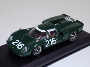 Coche cupé 1/43 Best Model Lola T70 #216 de 1967 Targa Floria #9183 - Imagen 1 de 3
