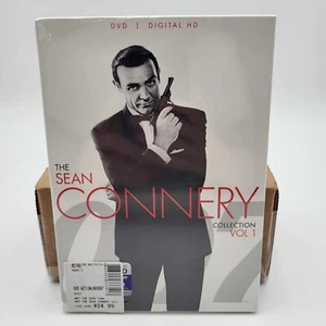 The Sean Connery Collection Volume 1 Dr No From Russia With Love Goldfinger DVD - Imagen 1 de 7
