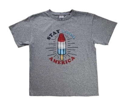 Camiseta para niños con tema de verano patriótica paleta Rocket Bomb Pop Juventud XL Foto 1 de 4