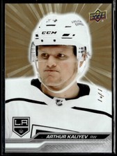 2023-24 Upper Deck Outburst Gold 1/1 Arthur Kaliyev 1/1 #85