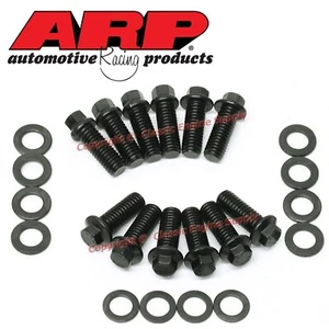 Nuevo 134-2001 ARP Cabezal Hexagonal Colector Juego de Pernos Chevy sb 400 350 327 305 283 - Imagen 1 de 1