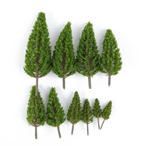 20pcs Mixed Model Trees 1/50-1/400 Scale Trees Train Garden Park Diorama Layout - Picture 1 of 11