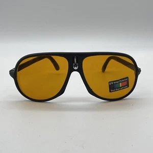 PILOTENBRILLE BLAU BLOCKER MIT BERNSTEINFARBENEN GLÄSERN LUXUS FRAU HERREN NEU AUS ALTEM ZUSTAND MUST C - Bild 1 von 6