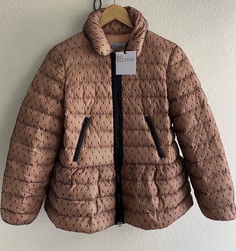 Giacca donna Valentino puffer (piumino e imbottitura in piuma) nuova con etichetta taglia S