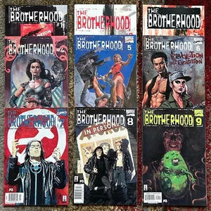 all 9 The Brotherhood by X + Essad Ribic 2001 Marvel Comics Complete Series XLNT - Picture 1 of 22