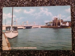 Kimberley Ave Bridge New Haven CT postcard 1907-1915. - Picture 1 of 4