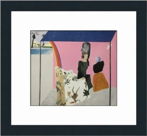 David Hockney California Kunstsammler individuell gerahmter Druck - Bild 1 von 2