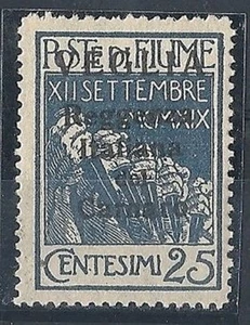 1920 VEGLIA REGGENZA 25 CENT MH * - RR7902-2 - Picture 1 of 1