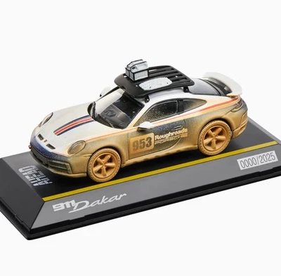 1:43 SPARK 2024 PORSCHE 911 992 Dakar "AHEAD" Roughroads #953 LIM.ED. 2,025 pcs. - Image 1 of 4