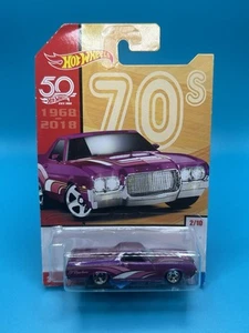 72 FORD RANCHERO 50TH ANNIVERSARY EDITION 70's HOT WHEELS 1/64 2/10 - Picture 1 of 4