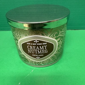 Bath & Body Works Creamy Nutmeg Duftkerze - Bild 1 von 4