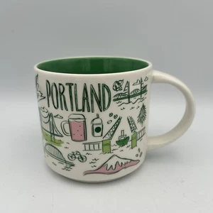 NUEVO Starbucks PORTLAND 14 oz taza 2018 serie Been There nuevo con etiquetas - Imagen 1 de 6