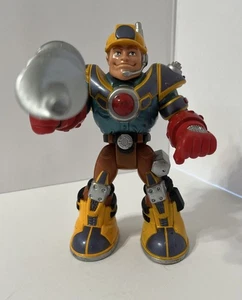 Rescue Heroes Jack Hammer Action Figure W/ Accessory Drill 2001 - Picture 1 of 9