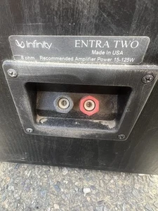 2 Infinity Extra Two Crossover And Cable Wire Not Cut Still Original - Picture 1 of 2