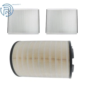 1 × Engine+2 × Cab Air Filter Compatible fit for Volvo VNL Trucks (2004-2024) - Picture 1 of 11