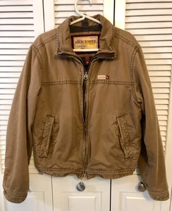 Brauner Wintermantel Herren, Abercrombie, Größe M Medium in gutem, gebrauchten Zustand - Bild 1 von 7