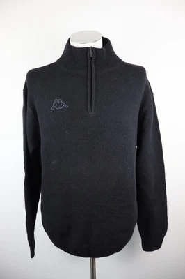 KAPPA MAGLIONE MAGLIA WOOL LANA VINTAGE UOMO Tg. L MAN SWEATER CASUAL LANA - Immagine 1 di 4