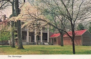 The Hermitage General Jackson Nashville TN Tennessee Vintage Postkarte - Bild 1 von 2