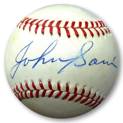 Johnny Sain Signed Autographed NL Baseball Braves Yankees JSA AV37768 - Image 1 of 2
