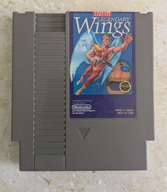 Legendary Wings Nintendo NES - Tested, Works - Minor Label Damage