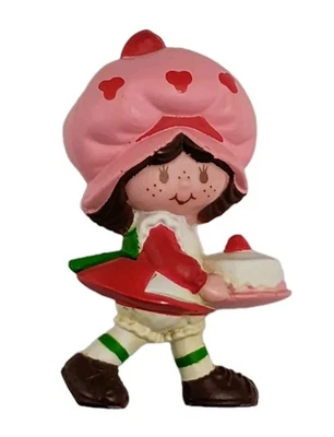 Miniaturas vintage de Strawberry Shortcake Strawberryland para caminar con pastel Foto 1 de 4