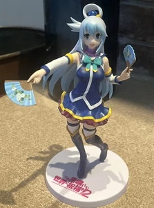 PVC Action Figure Collect Model Doll 20cm Aqua W/Fan (No Box) Pre-Own - Picture 1 of 8