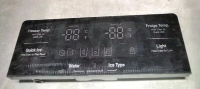 Placa de controle dispensador de geladeira Kenmore Pt # 40301-0127500 | 30114-0094900 - Imagem 1 de 3