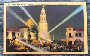 Freddie Bartholomew 1940's Movie Star Signed Autograph Beverly Hills Postcard - Picture 1 of 12