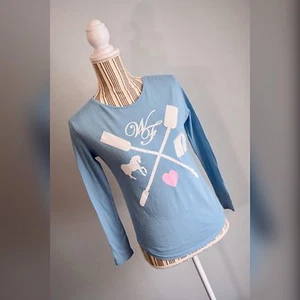 Camiseta de manga larga Wildfox para niños talla 14 nueva con etiquetas - Imagen 1 de 7