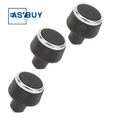 3x Botão Interruptor de Controle AC Preto para Ferrari 458 Italia Spider F12 872924011 - Imagem 1 de 4