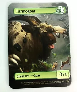Star City Games - MTG Tarmogoat Token - SCG Magic the Gathering Foil Promo - Picture 1 of 2