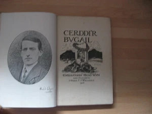 Hedd Wyn Cerddi'r Bugail 1918 1st DJ rare Welsh War poet died Passchendaele WW1 - Picture 1 of 16
